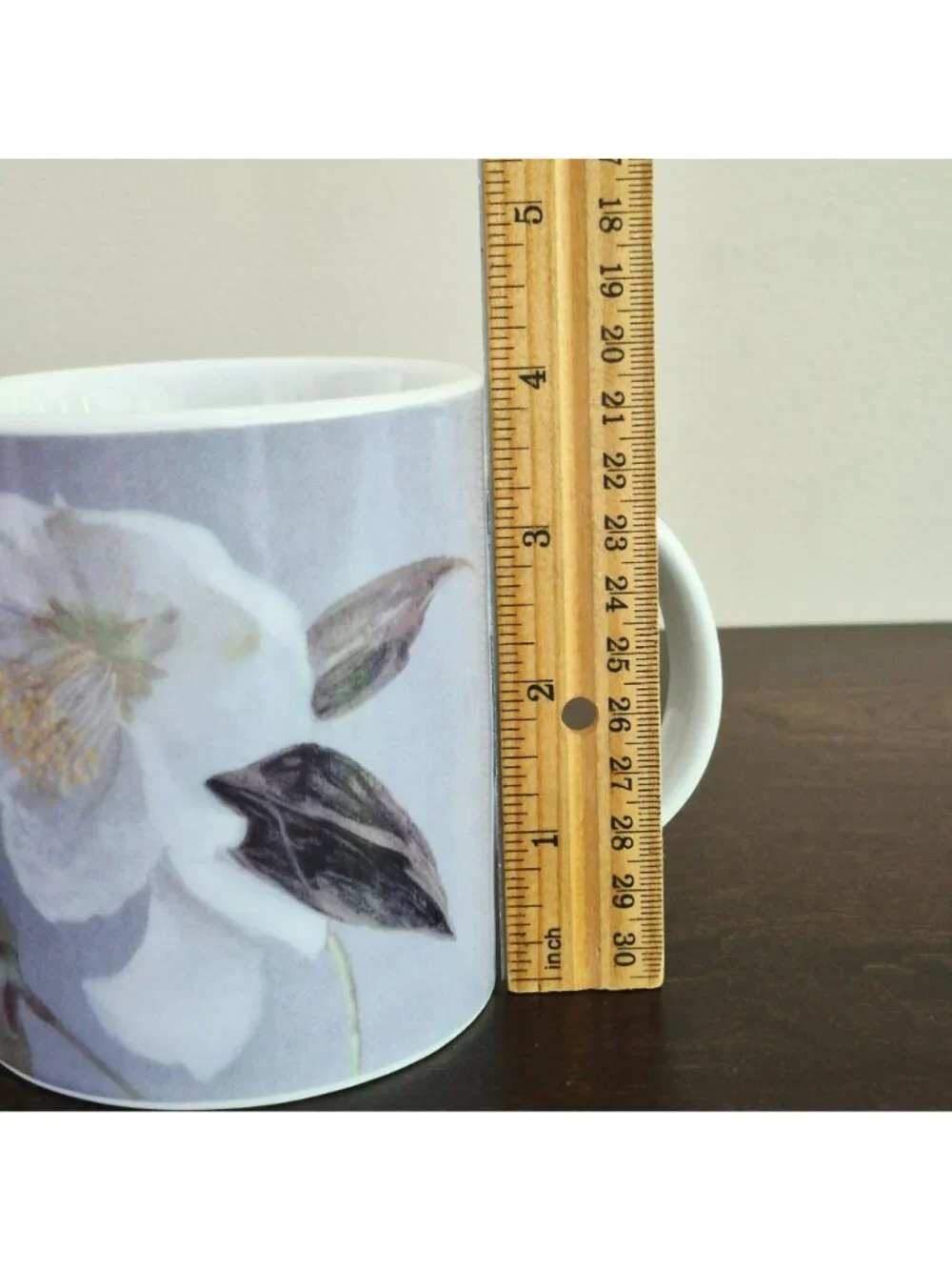 Marshall Fields Botanical Mug Set, Cherry Blossom, Magnolia & Hellebore Flowers